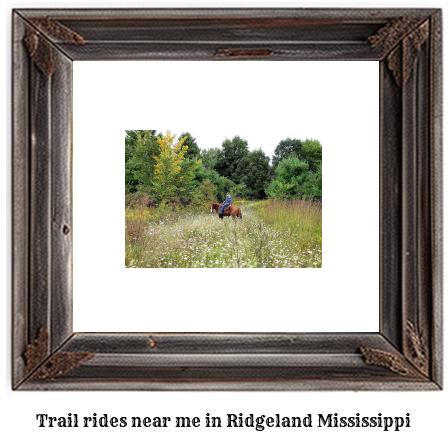 trail rides near me in Ridgeland, Mississippi